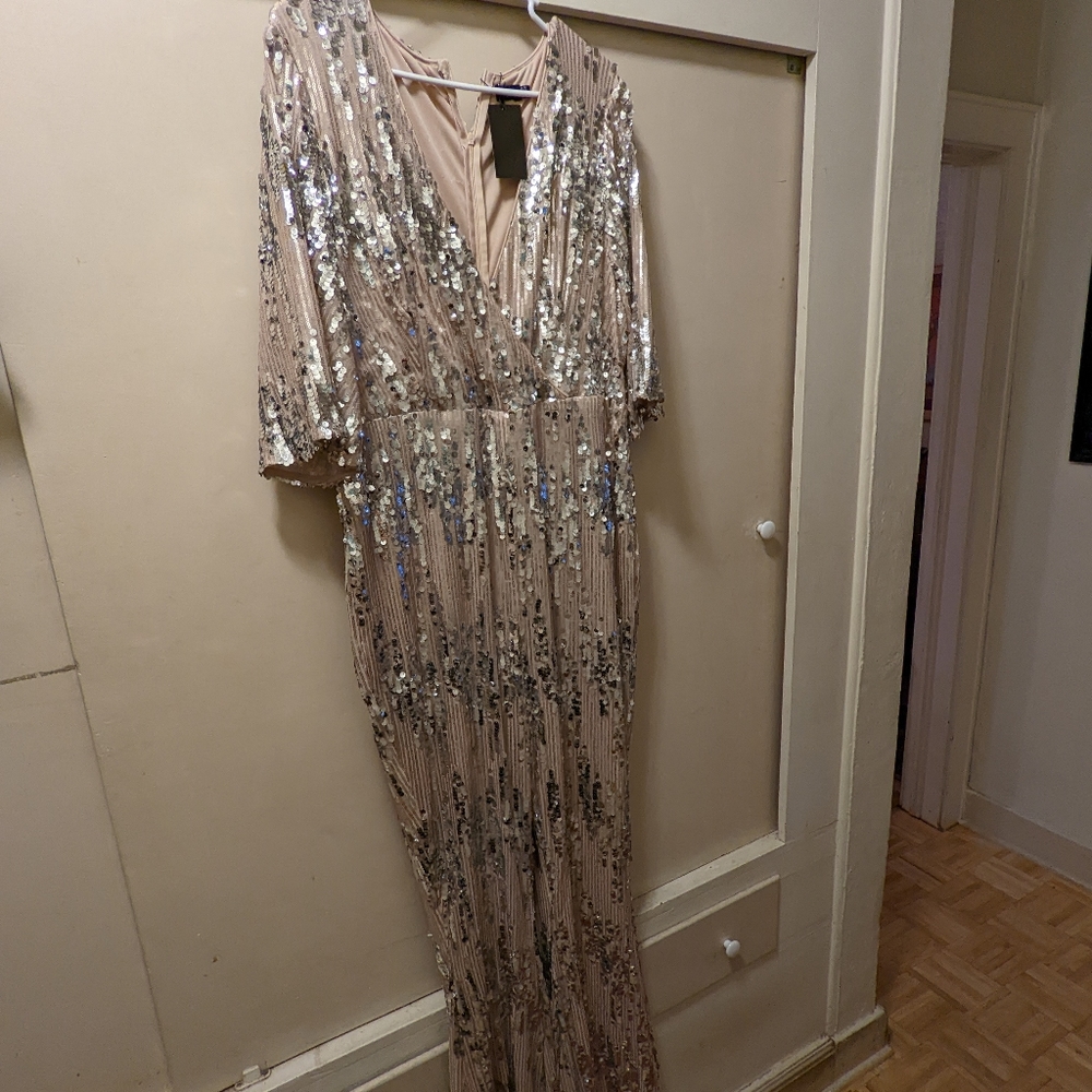 Sequin onesie